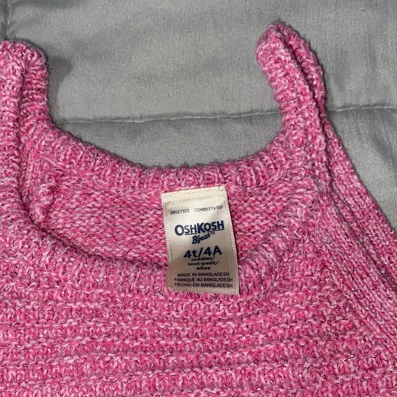 OshKosh B'gosh Striped and Pink Knit Tank Tops - Picture 4 of 4